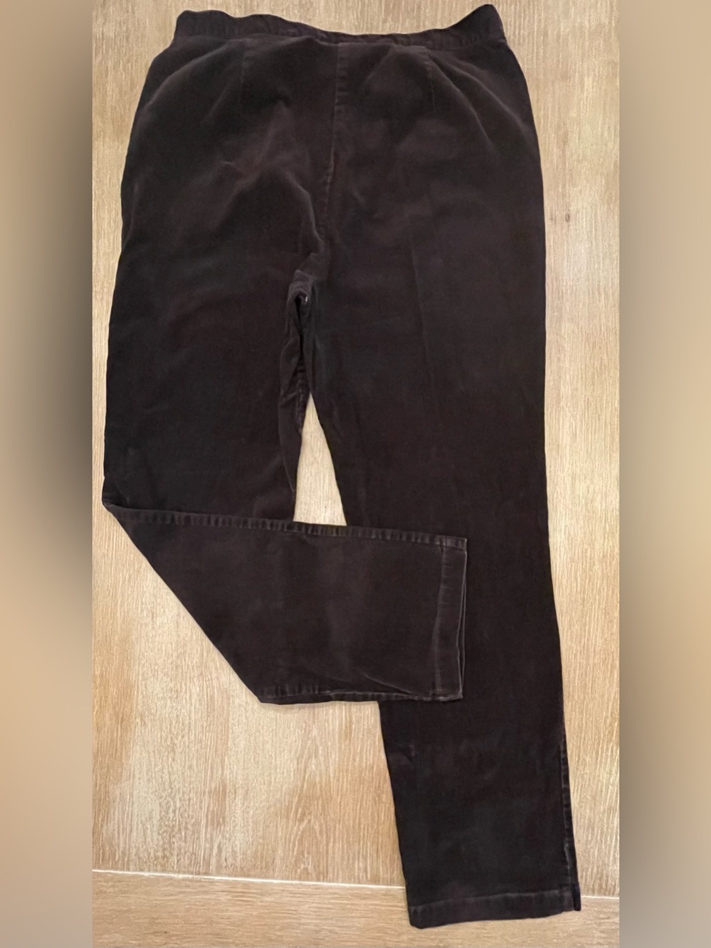 Jones Sport Women's Straight-Leg Corduroy Pants in Dark Brown